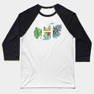 Plant Letter H Baseball T-Shirt